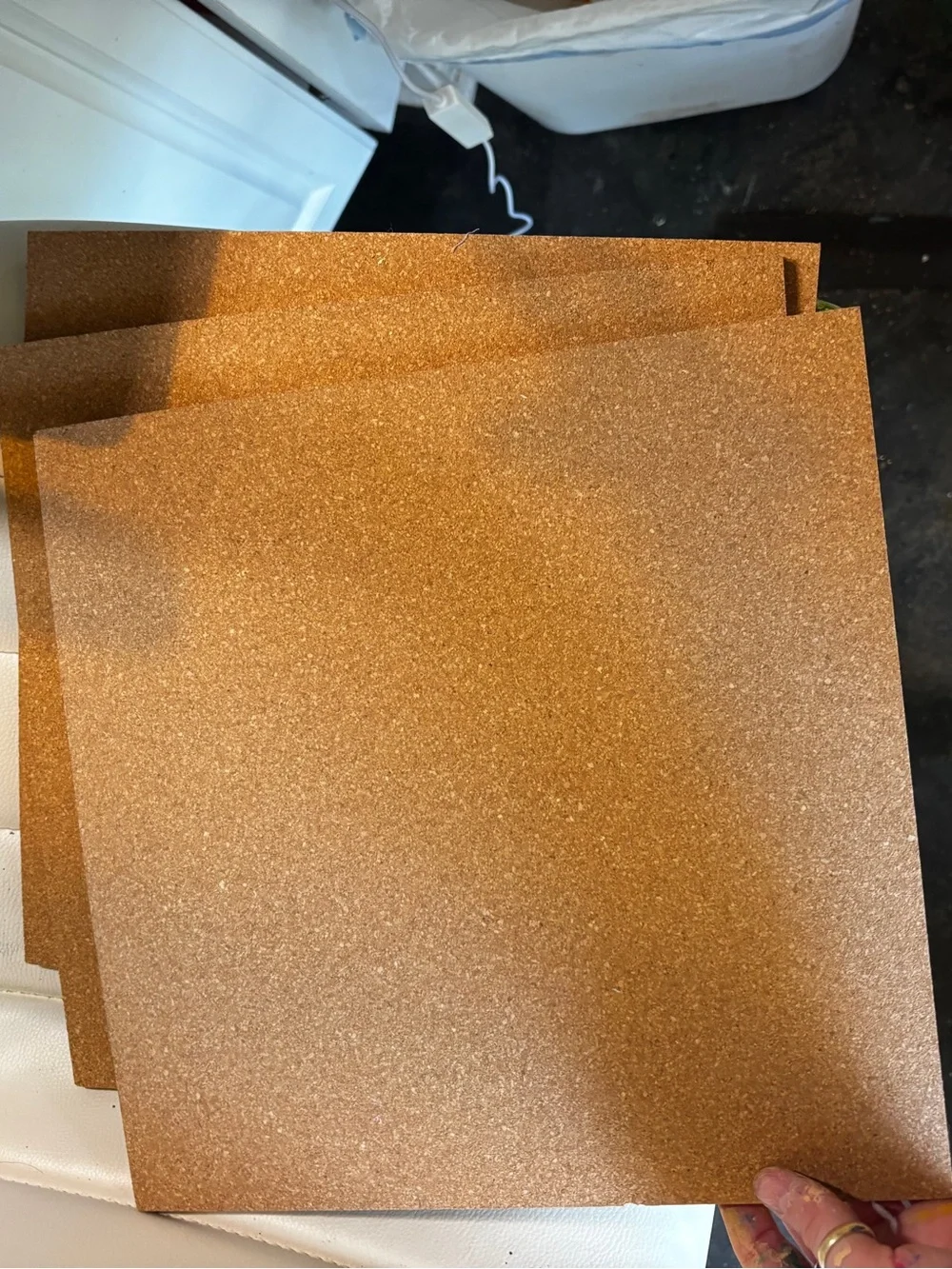 3 cork Foam Sheets for Crafts and Party Decor - Pack